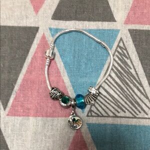 Silver Charm Bracelet